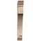Ekena Millwork Westlake Traditional Smooth Bracket, Douglas Fir, 3 1/2"W x 24"D x 28"H BKT04X24X28WTL01SDF - alternate 2